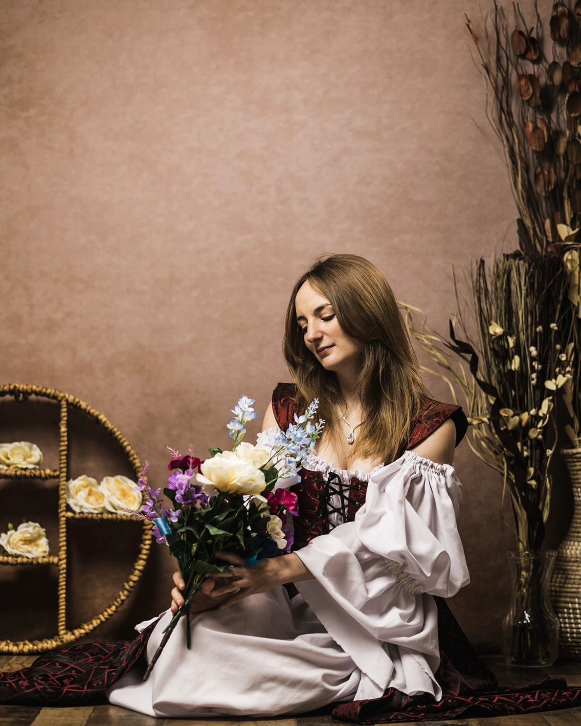 Kate Old Master Abstract Texture Light Brown Backdrop for Photography - Kate Backdrop AU