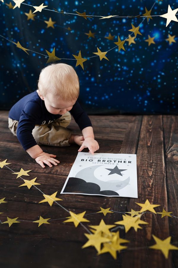 Kate Starry Night Backdrop Stars Universe Designed By JS Photography - Kate Backdrop AU