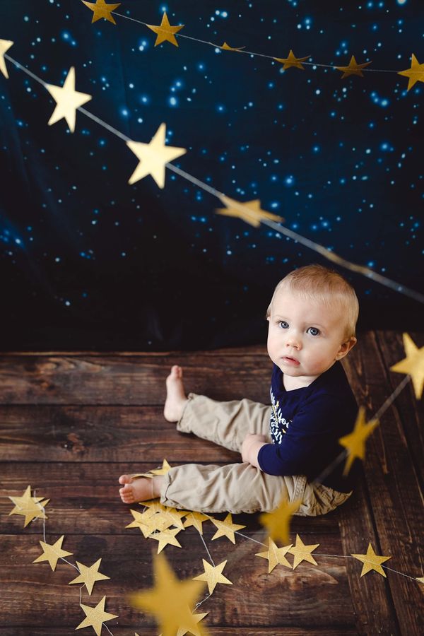 Kate Starry Night Backdrop Stars Universe Designed By JS Photography - Kate Backdrop AU