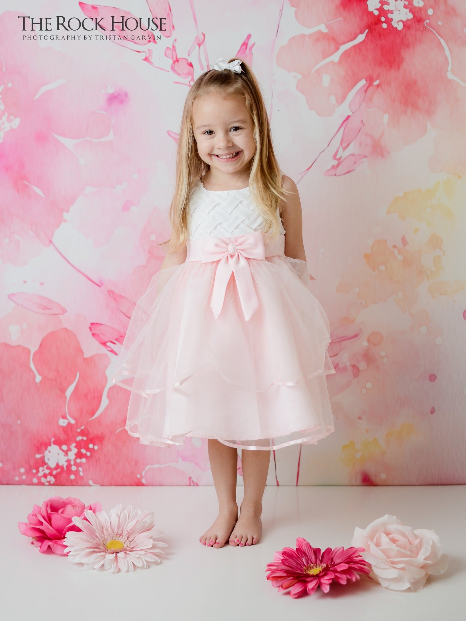 Kate Spring Pink Floral Blossoms Backdrop Designed by Patty Robertss - Kate Backdrop AU
