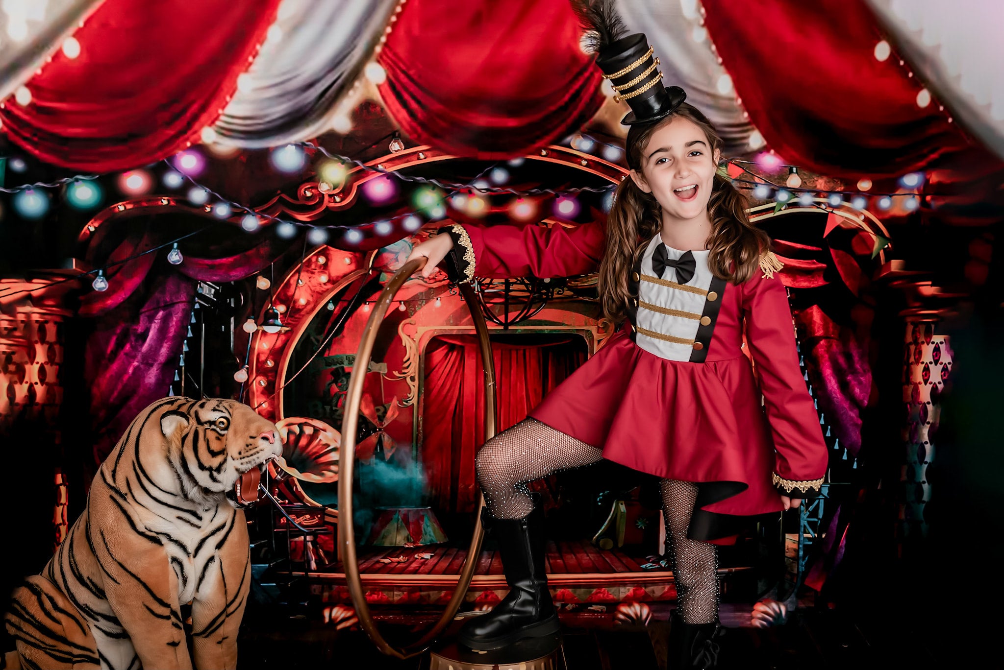 Kate Circus Backdrop Designed by Rosabell Photography