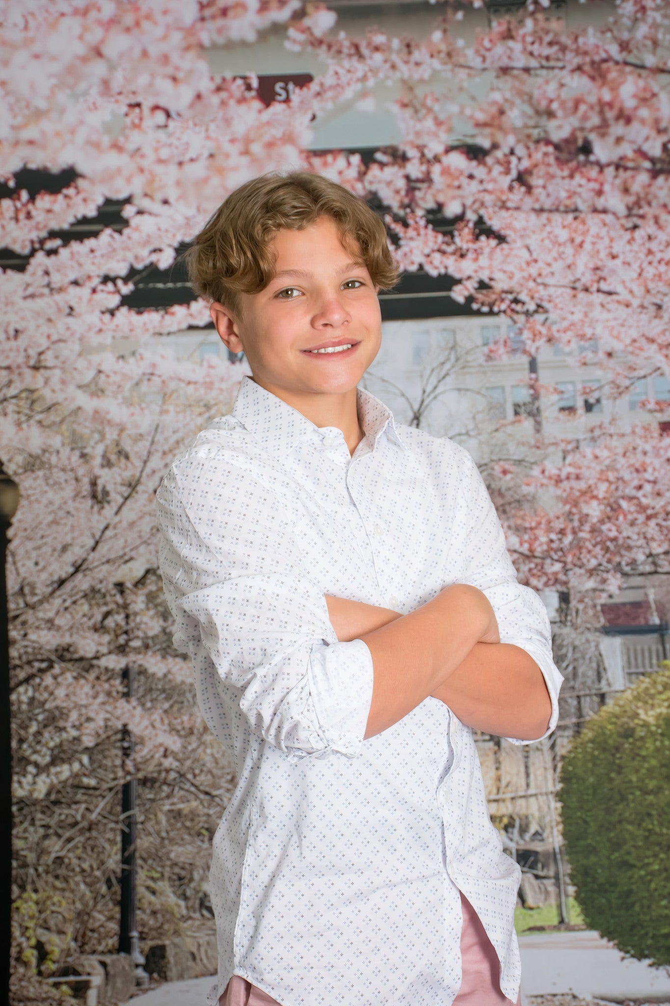 Kate Cherry Blossom Archway Backdrop for Photography Designed by Erin Larkins - Kate Backdrop AU