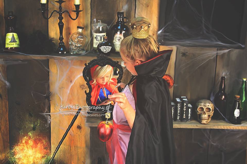 Kate Bunch of Hocus Pocus Halloween Backdrop designed by Arica Kirby - Kate Backdrop AU