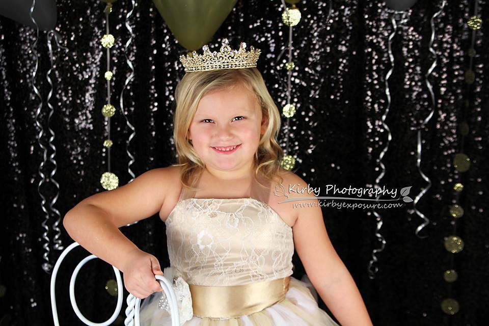 Kate Golden New Years Bash Backdrop designed by Arica Kirby - Kate Backdrop AU