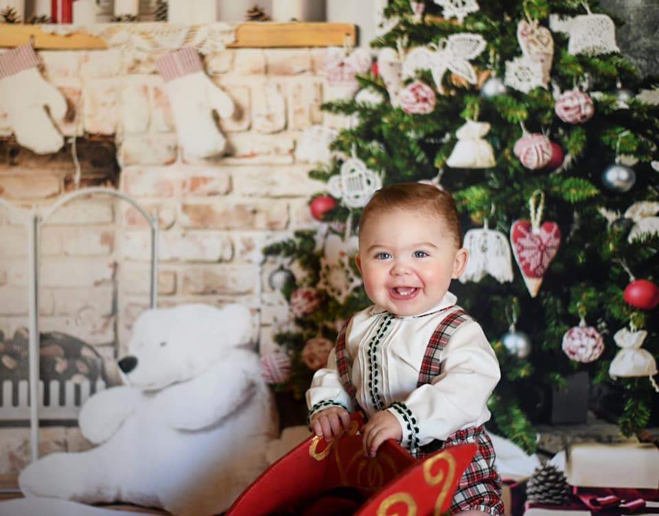 Kate Tree Gift White Wall Backdrop for Christmas Photography - Kate Backdrop AU