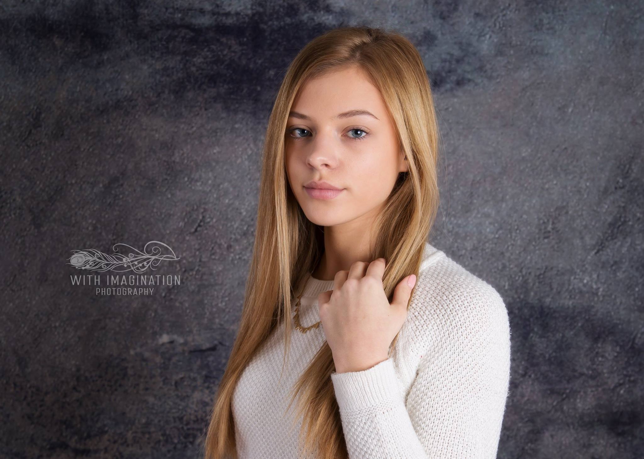 Kate Gray Mixed Indigo Abstract Texture Backdrop for Photography - Kate Backdrop AU