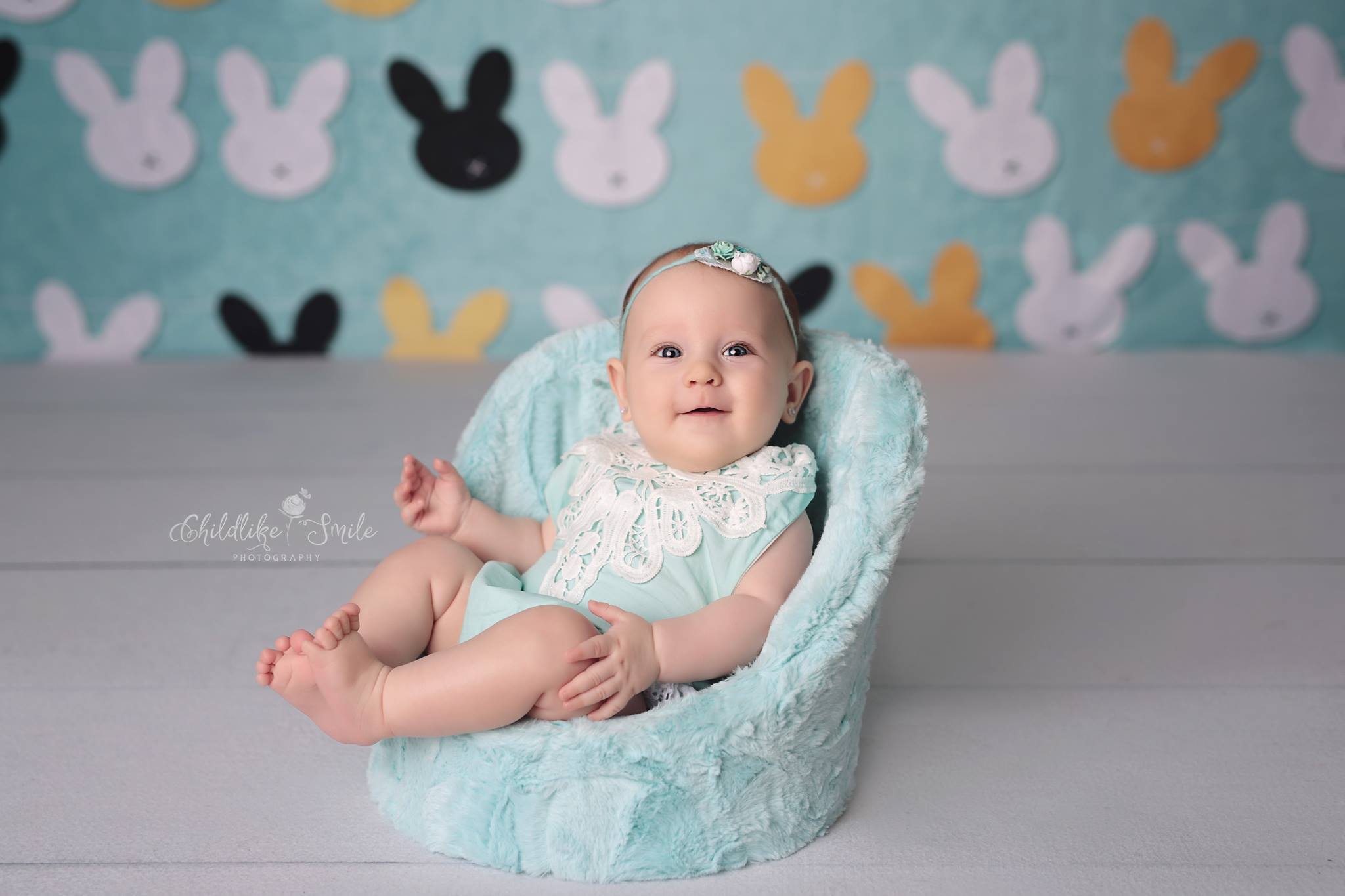 Kate Rabbits Easter Backdrop for Photography designed by Jerry_Sina - Kate Backdrop AU