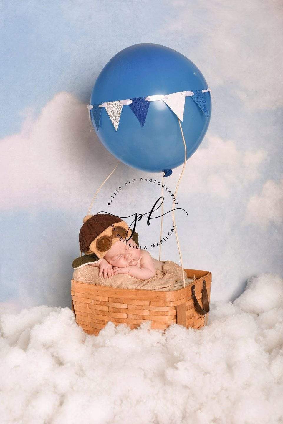 Kate Sky Summer Clouds Backdrops - Kate Backdrop AU