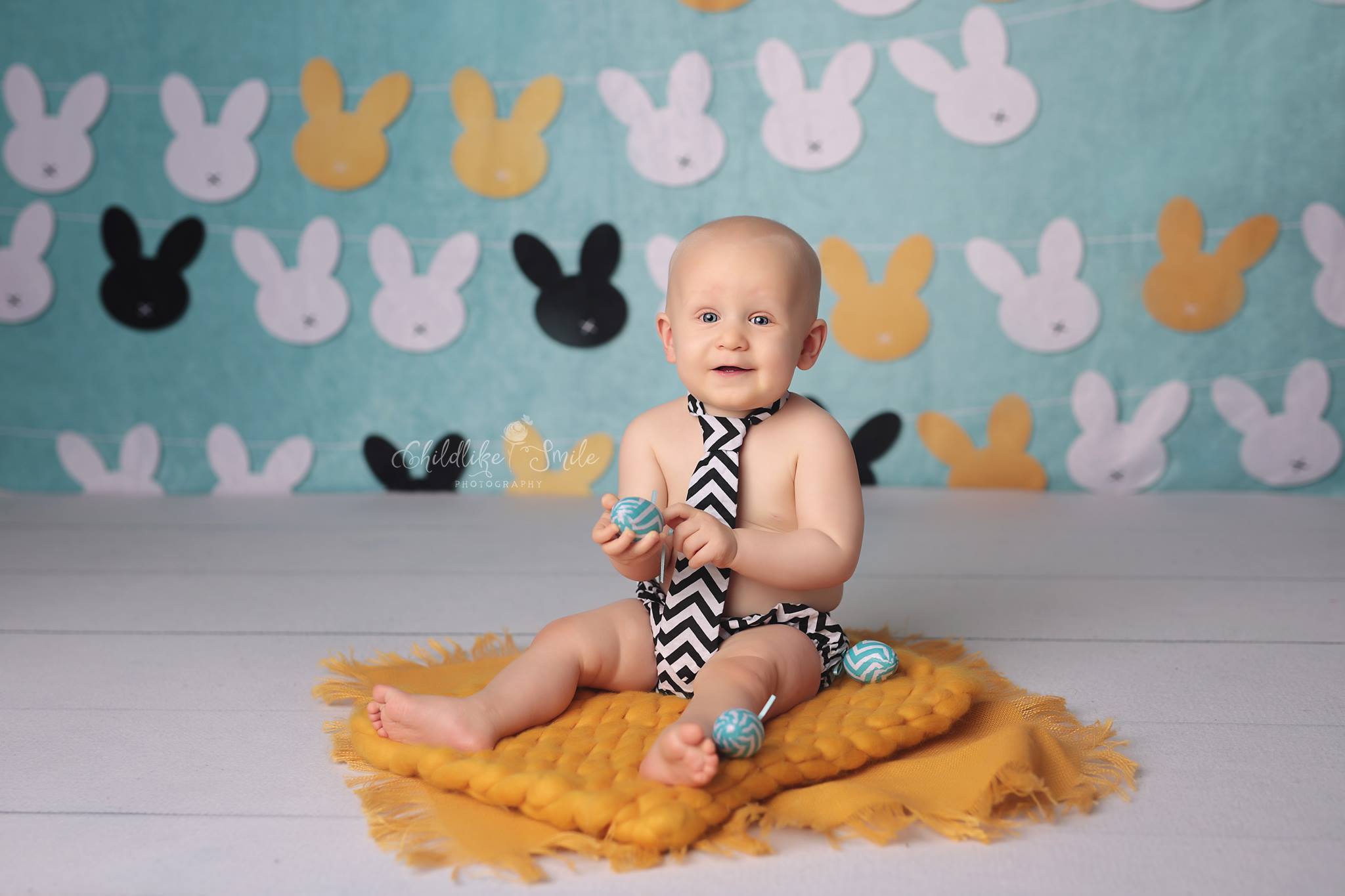 Kate Rabbits Easter Backdrop for Photography designed by Jerry_Sina - Kate Backdrop AU