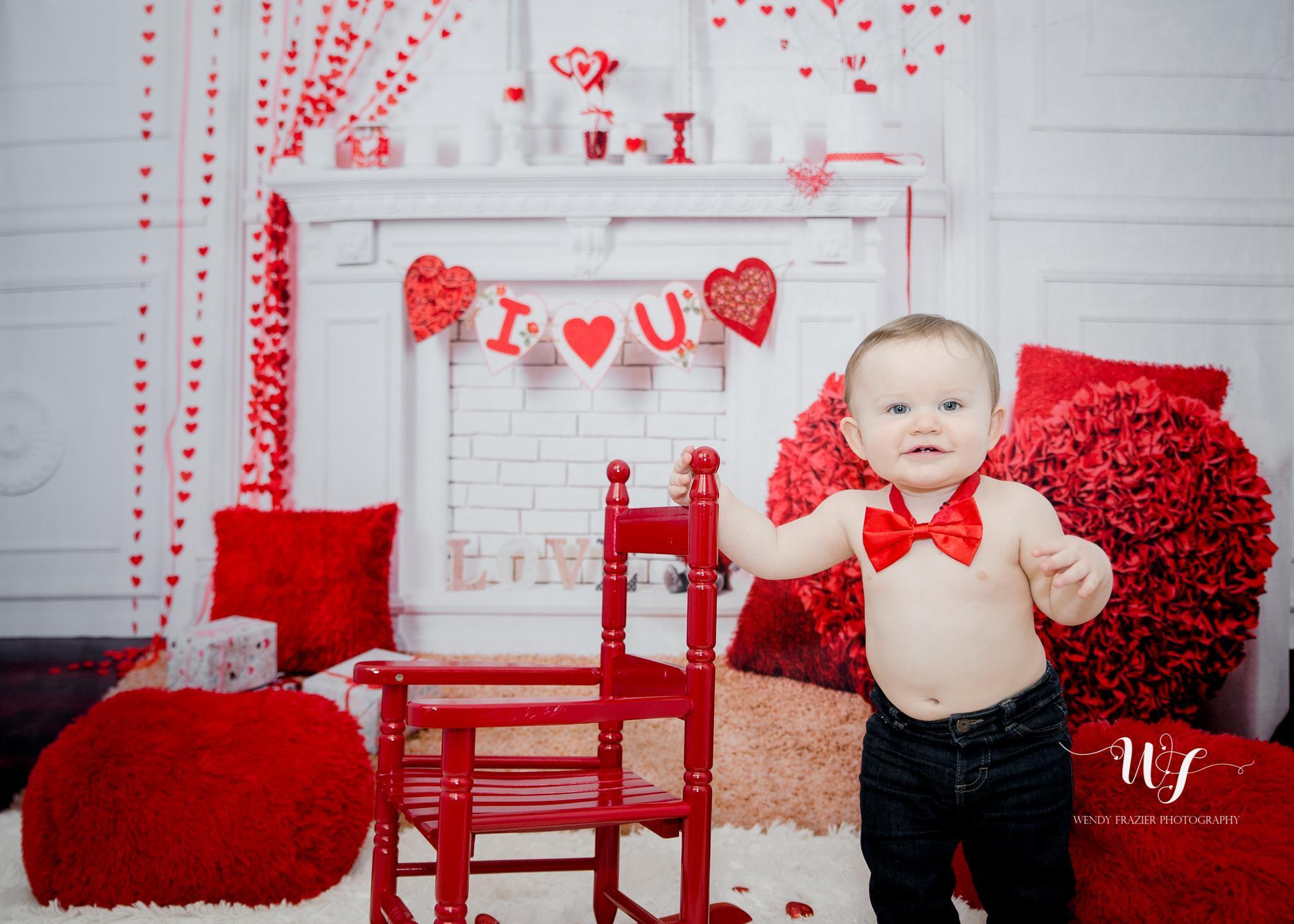 Kate Elegant Valentine's Day Backdrop for Photography - Kate Backdrop AU