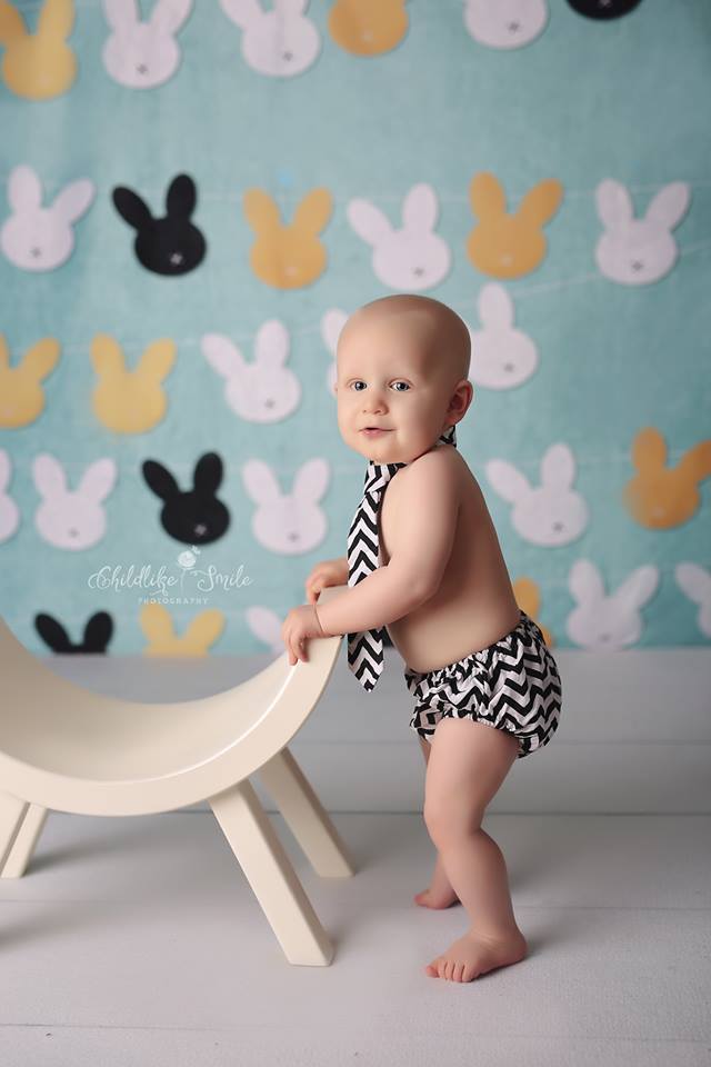 Kate Rabbits Easter Backdrop for Photography designed by Jerry_Sina - Kate Backdrop AU