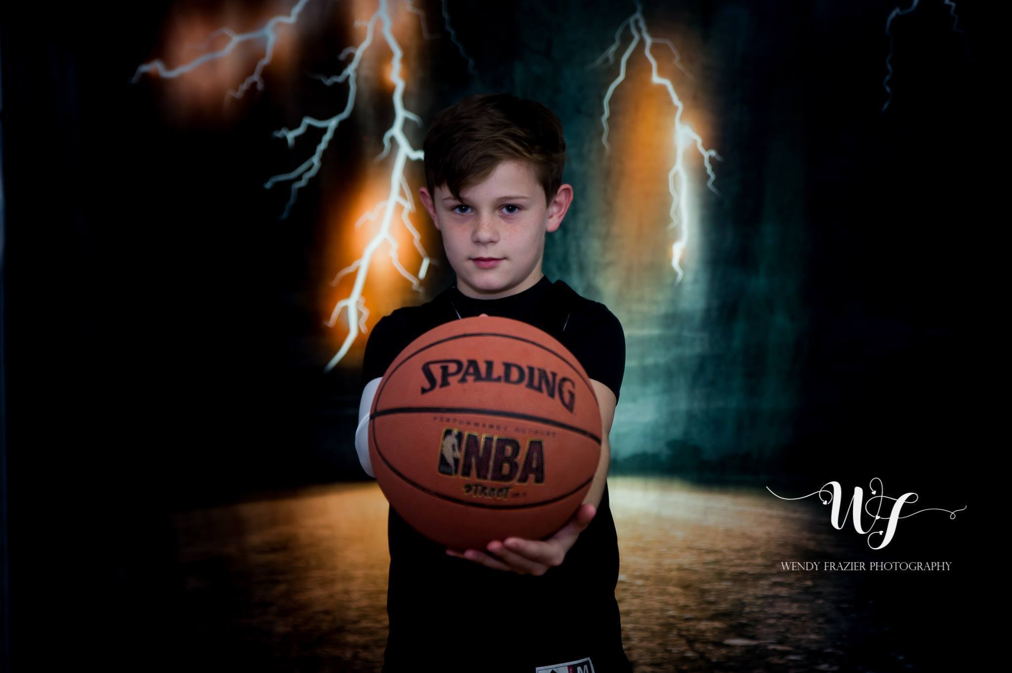 Kate Dark Sky Road Backdrop for Sports Photography designed by Jerry_Sina - Kate Backdrop AU