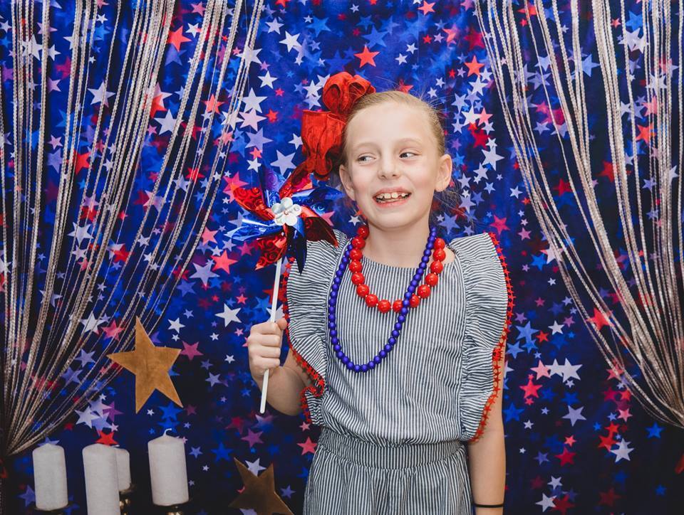 Kate blue red star Backdrop for cake smash Backdrop designed by Studio Gumot - Kate Backdrop AU