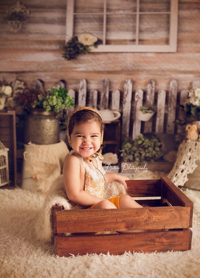 Kate Vintage Spring Veranda Backdrop designed by Arica Kirby - Kate Backdrop AU