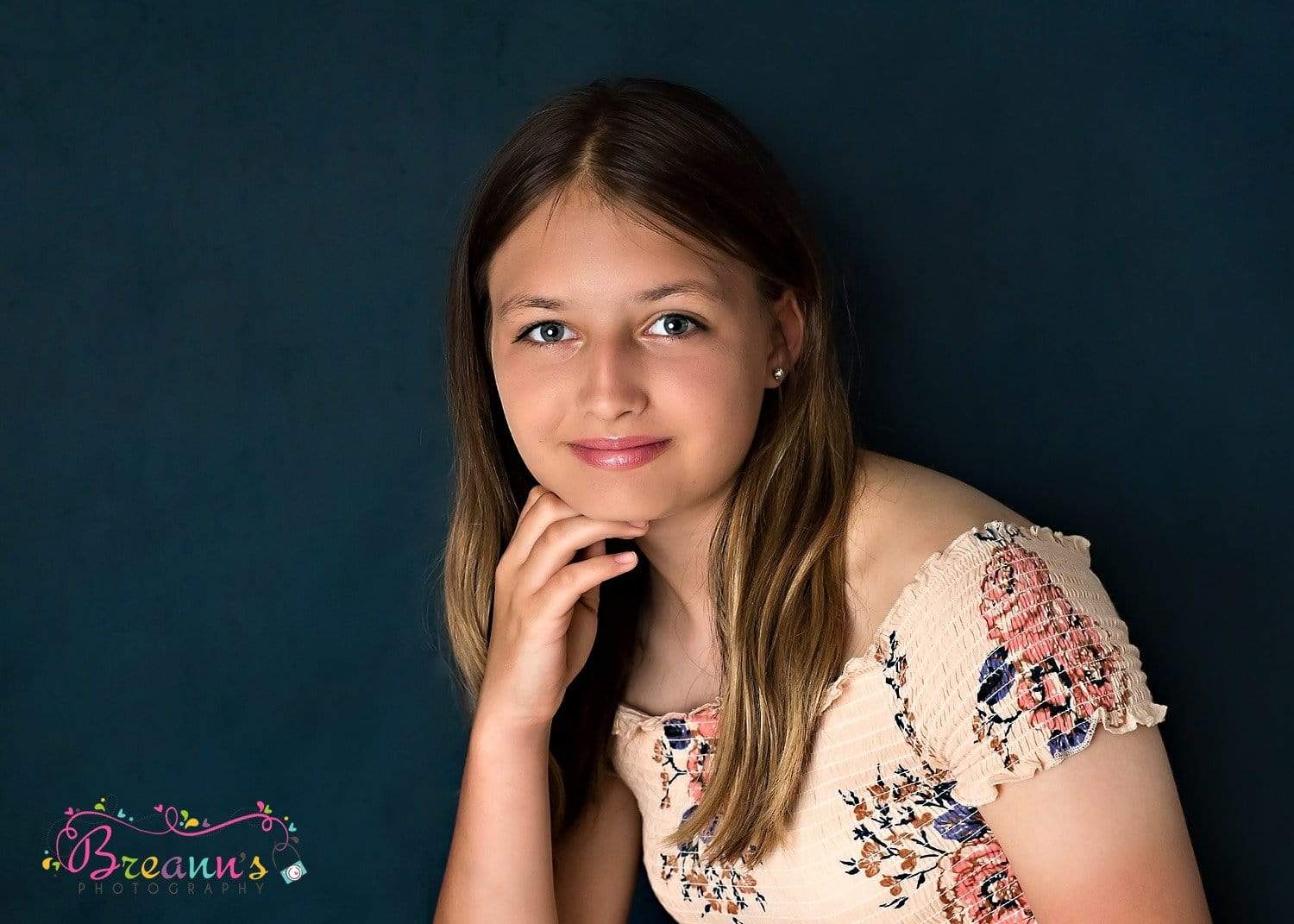 Kate Dark Cold Blue-Black Abstract Backdrop for Portrait Photography - Kate Backdrop AU