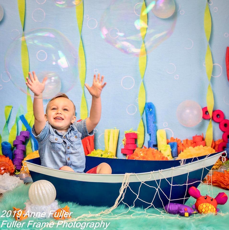 Kate Cake Smash doo doo doo Backdrop Designed by Erin Larkins - Kate Backdrop AU
