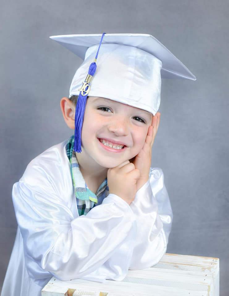 Kate Gray Light Blue Abstract Texture Senior Portrait Backdrop - Kate Backdrop AU