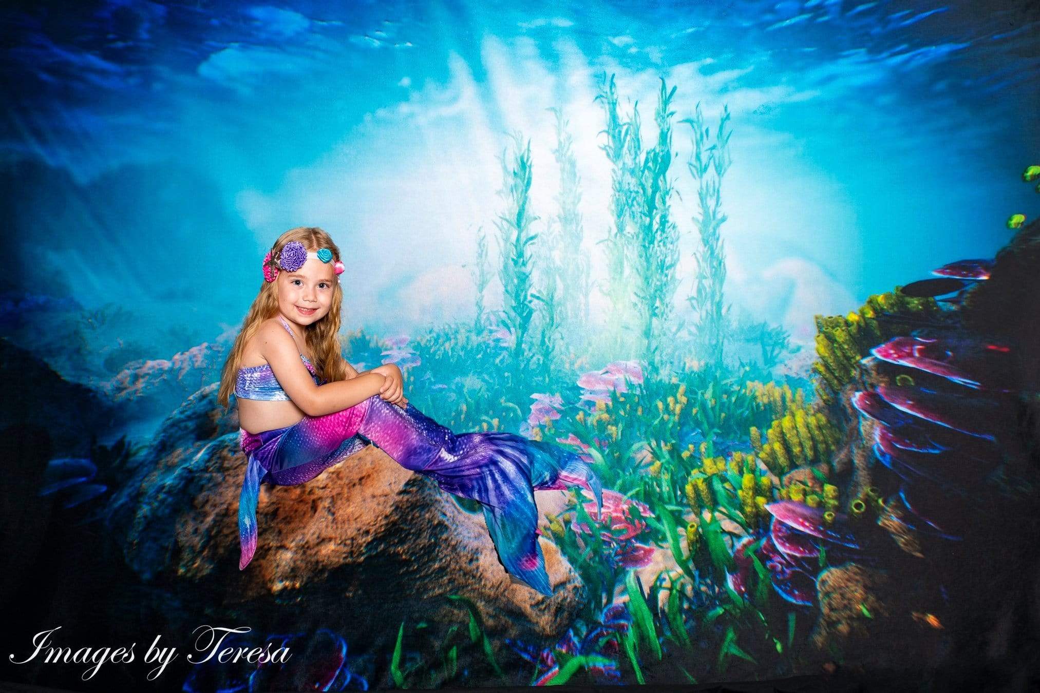 Kate Sweet summer Underwater world Backdrop for Photography - Kate Backdrop AU