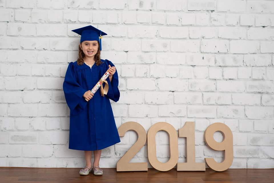 Kate Gray White Brick Wall Graduation Backdrop Studio - Kate Backdrop AU