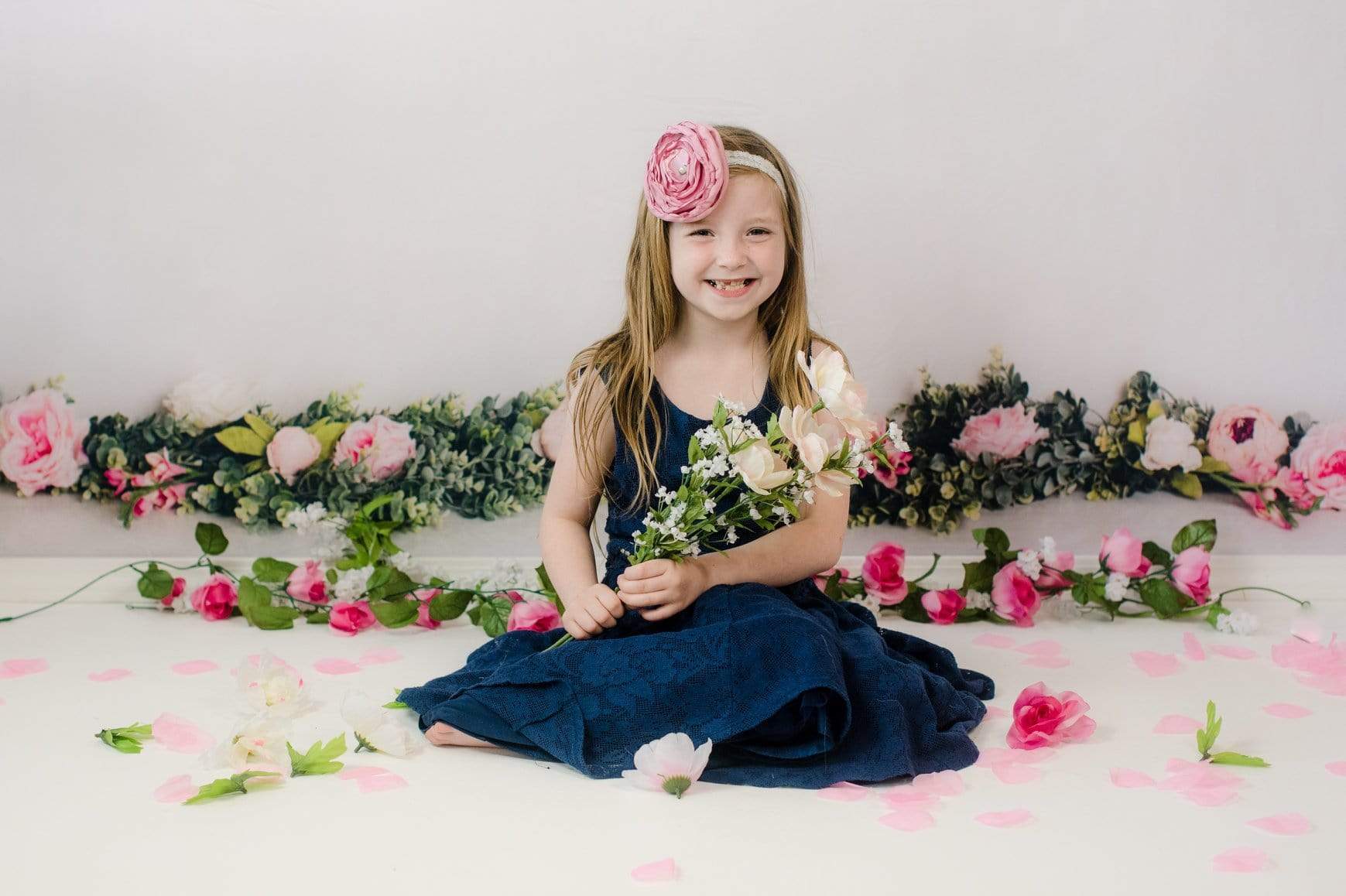 Kate Spring Flowers Backdrop for Photography Designed by Megan Leigh Photography - Kate Backdrop AU