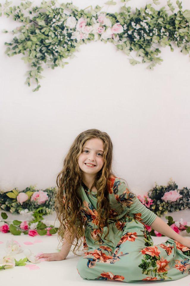 Kate Spring Flowers Backdrop for Photography Designed by Megan Leigh Photography - Kate Backdrop AU