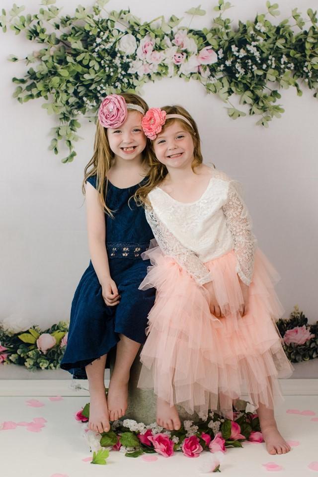 Kate Spring Flowers Backdrop for Photography Designed by Megan Leigh Photography - Kate Backdrop AU
