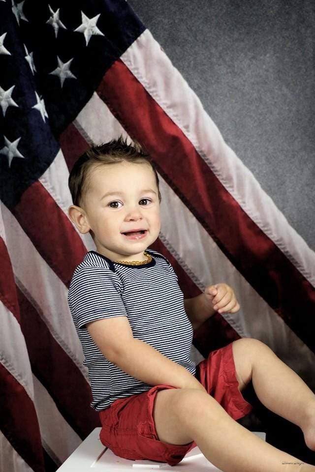 Kate American Independence Day with Blackchalk Backdrop for Photography - Kate Backdrop AU