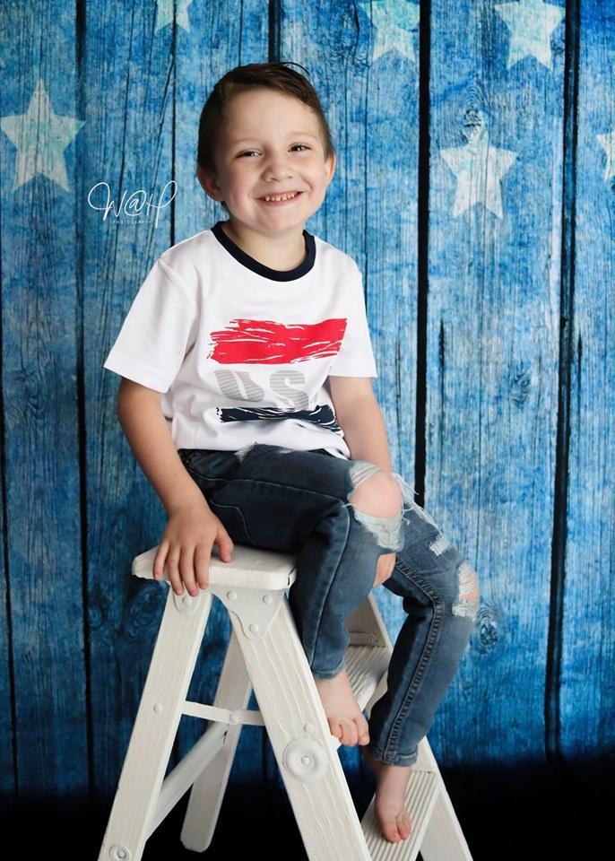 Kate Wood United Flag Independence Day Backdrop - Kate Backdrop AU