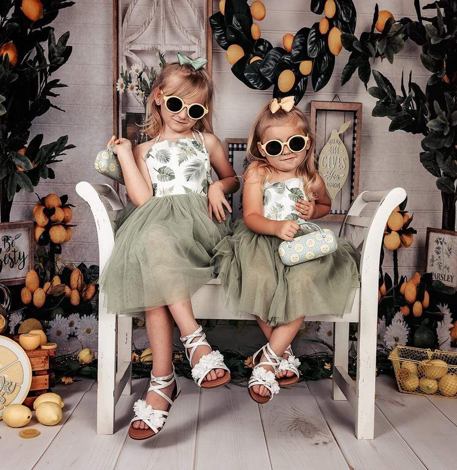 Kate Lemon Be Zesty Spring Backdrop - Kate Backdrop AU