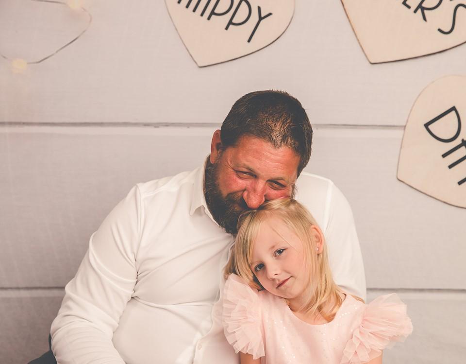 Kate Happy Father'S Day White Wood Floor Photography Backgrounds - Kate Backdrop AU