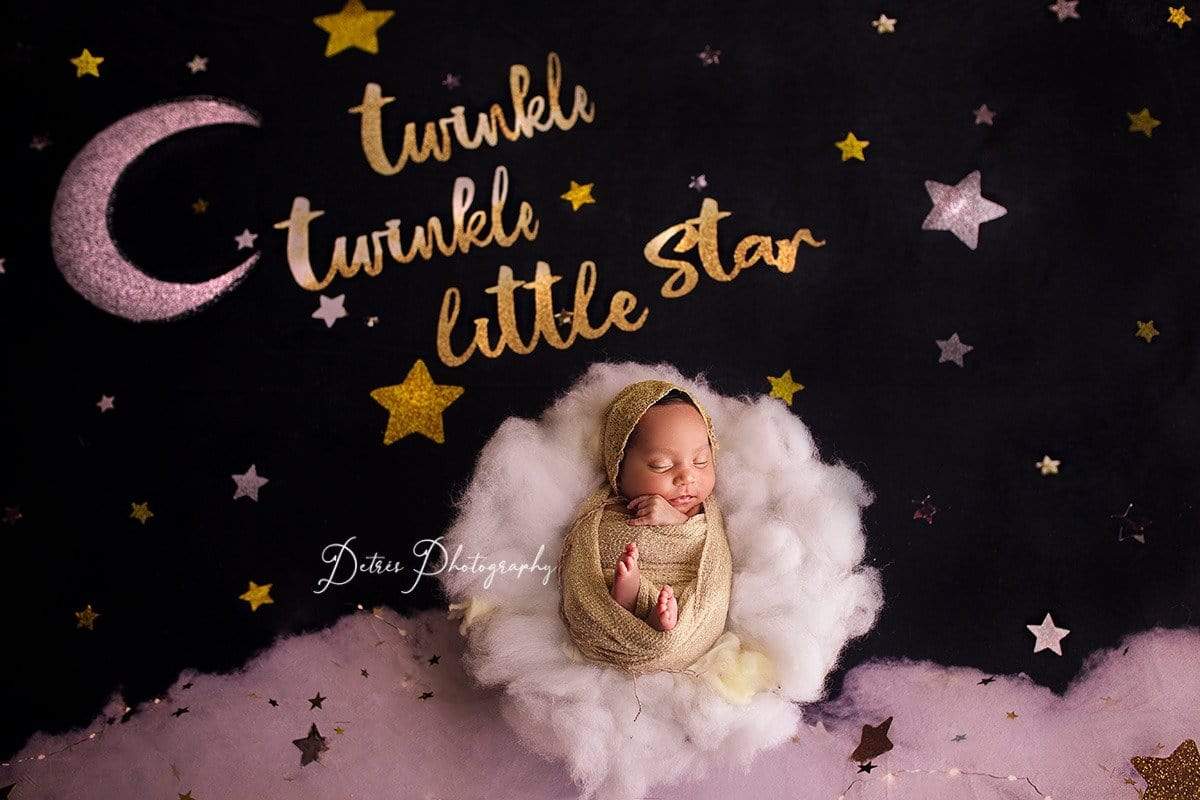 Kate Twinkle Stars Backdrop for Photography Designed By Erin Larkins - Kate Backdrop AU