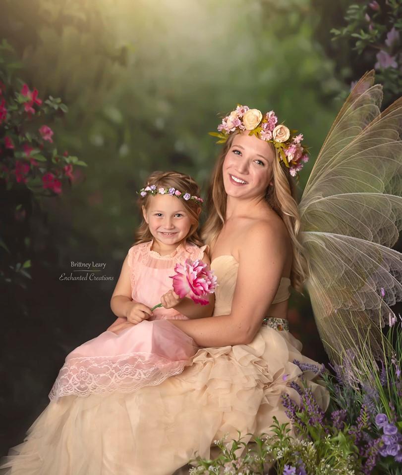 Kate Pink Floral Garden spring Backdrop for Photography Designed by Pine Park Collection - Kate Backdrop AU