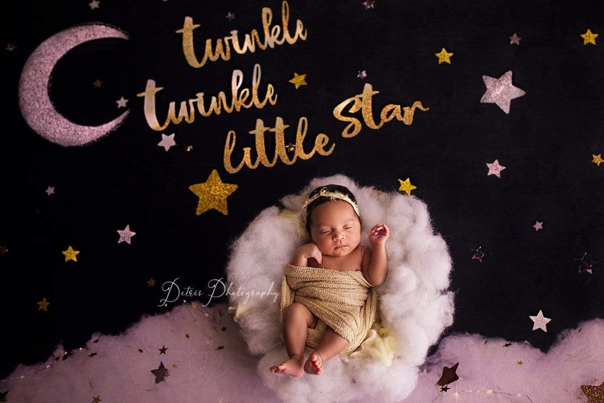 Kate Twinkle Stars Backdrop for Photography Designed By Erin Larkins - Kate Backdrop AU