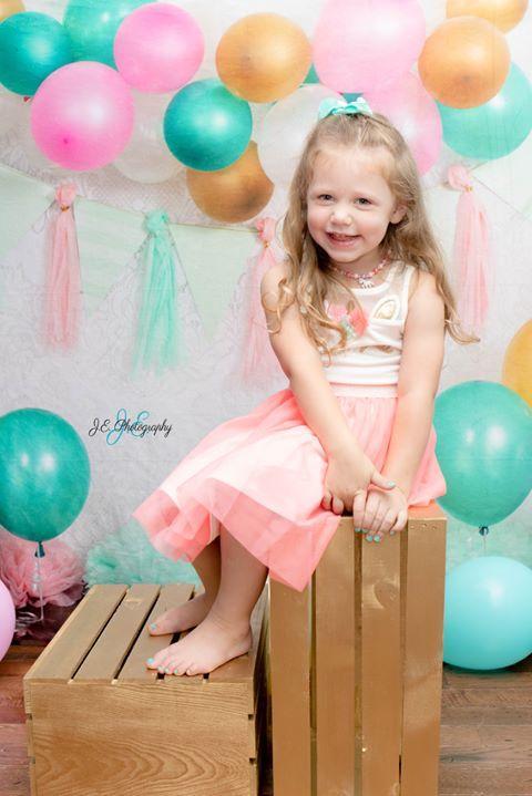 Kate Minty Fresh Celebrations Backdrop for Children Photography Designed By Tyna Renner - Kate Backdrop AU