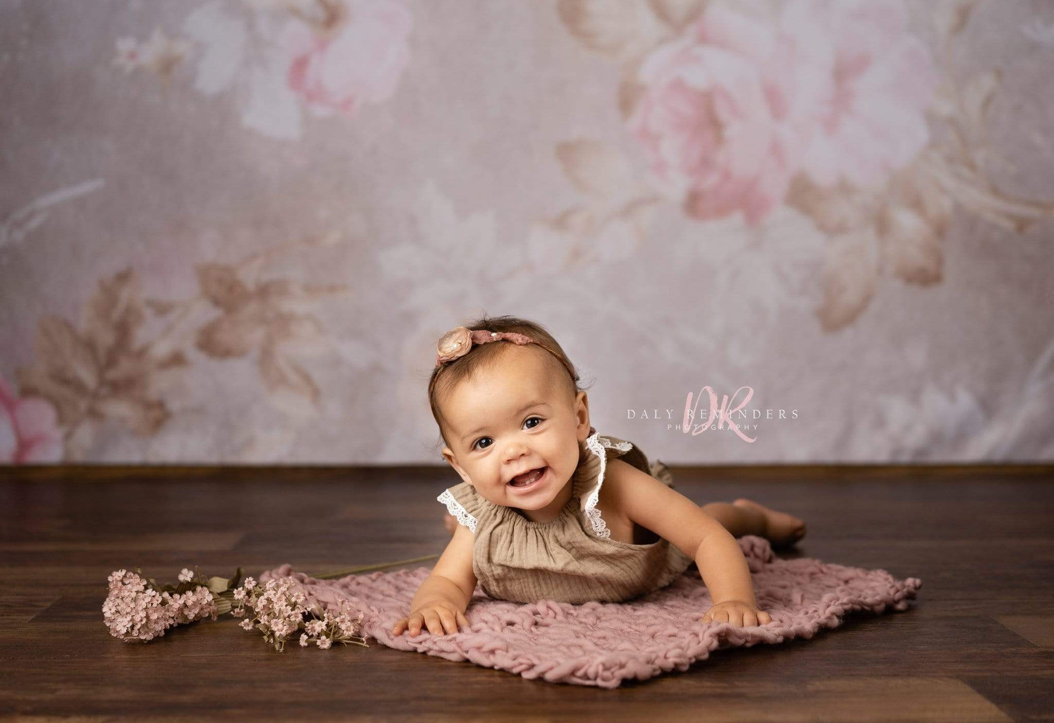 Kate Retro Blurry Bokeh Flowers Backdrop for Photography Designed by JFCC - Kate Backdrop AU