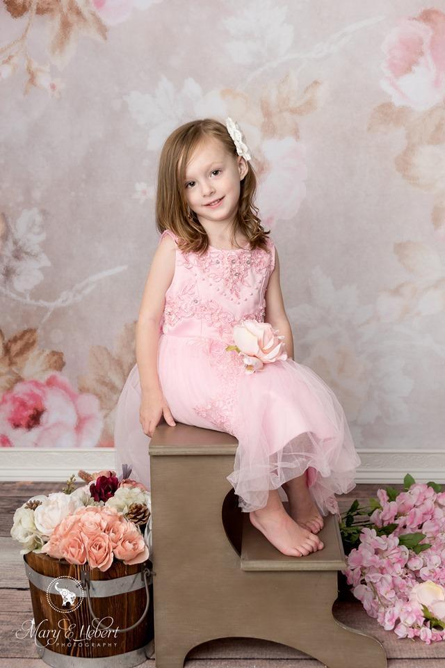 Kate Retro Blurry Bokeh Flowers Backdrop for Photography Designed by JFCC - Kate Backdrop AU