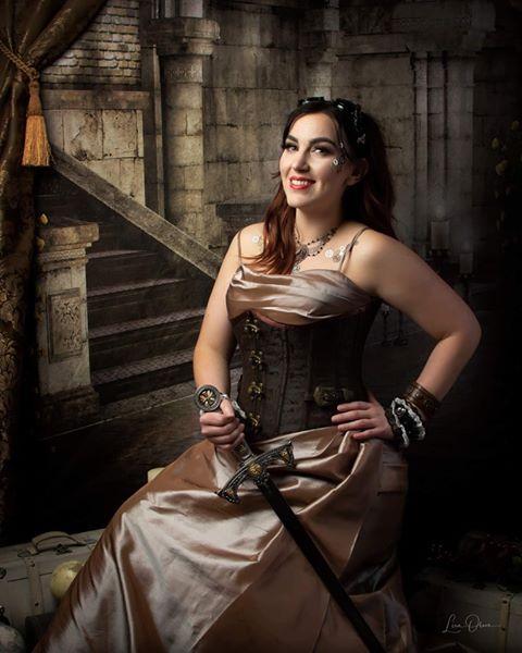 Kate Retro Style Grey Castle Building Photography Backdrops - Kate Backdrop AU