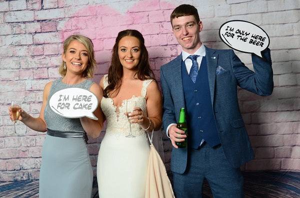 Kate Red Love heart Valentines/Wedding Backdrop photos - Kate Backdrop AU