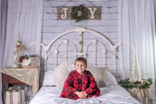 Kate Christmas Headboard Mattress Backdrop Designed By Angela Marie Photography - Kate Backdrop AU