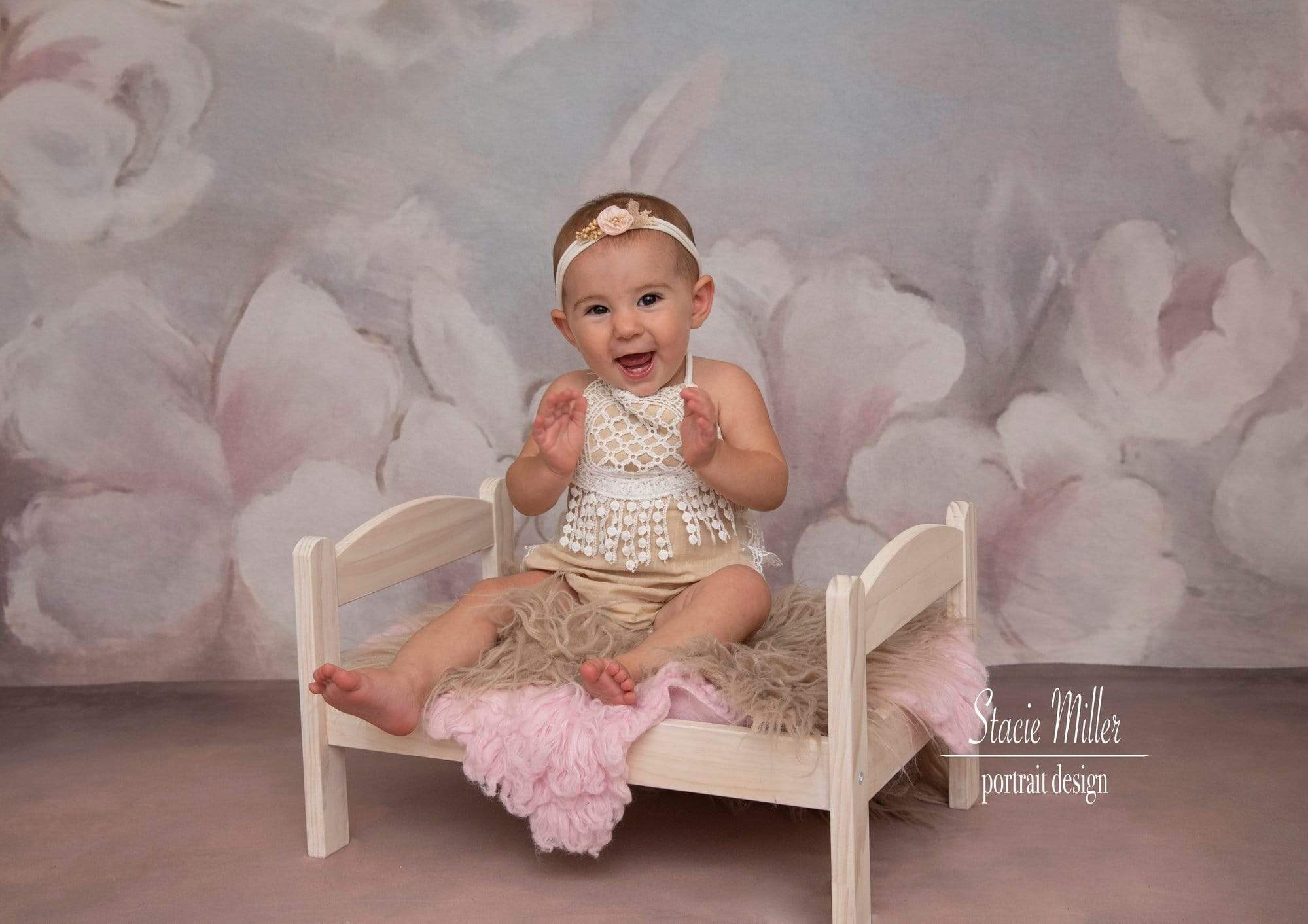 Kate Fine art Painting flowers Backdrop - Kate Backdrop AU