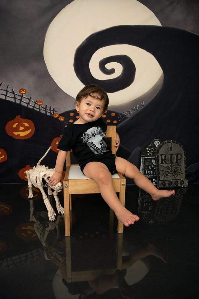 Kate Halloween Pumpkin Garden Backdrop for Photography Designed By Leann West - Kate Backdrop AU