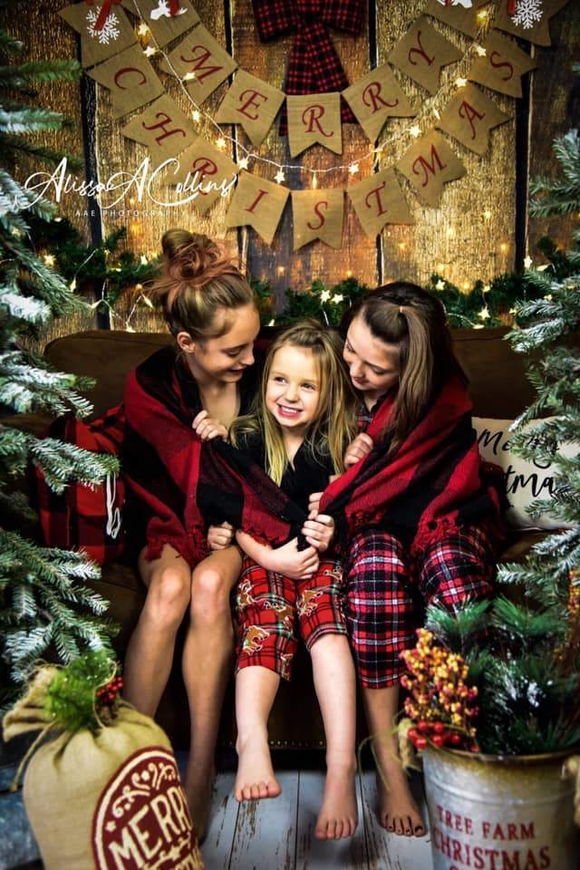 Kate Merry Christmas Wooden Backdrop Designed By AAE Photography - Kate Backdrop AU