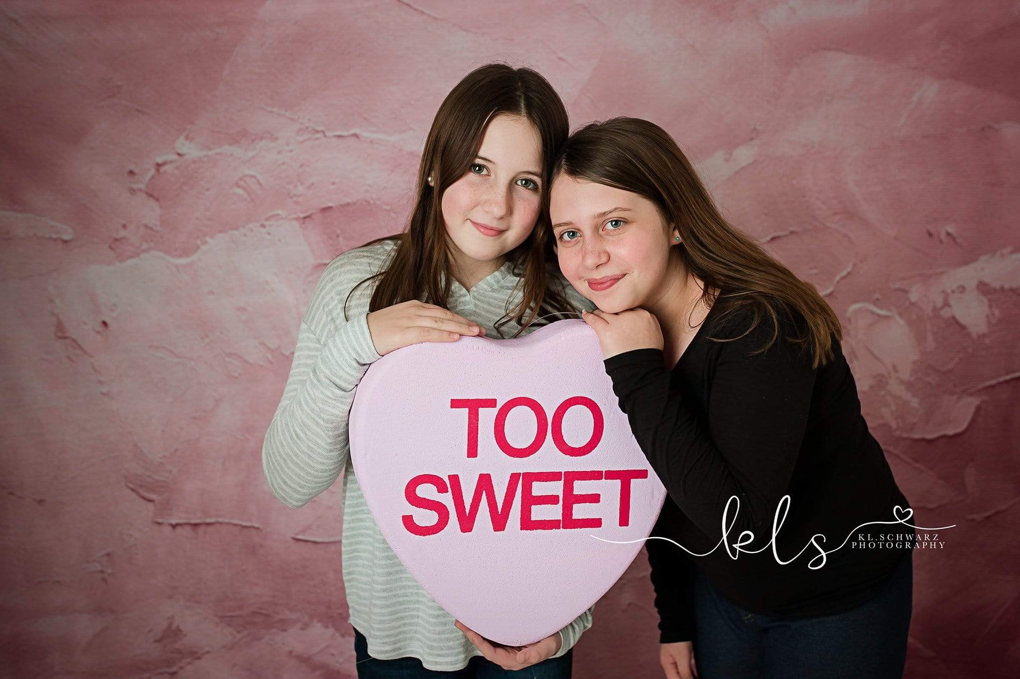 Kate Fine Art Pink Valentines Abstract Backdrop for Photography - Kate Backdrop AU