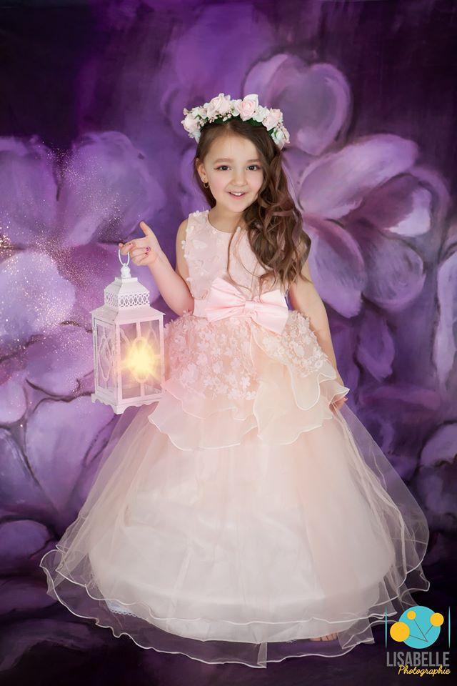 Kate Sweep Fine Art Backdrop Purple Painting Florals for Photography - Kate Backdrop AU