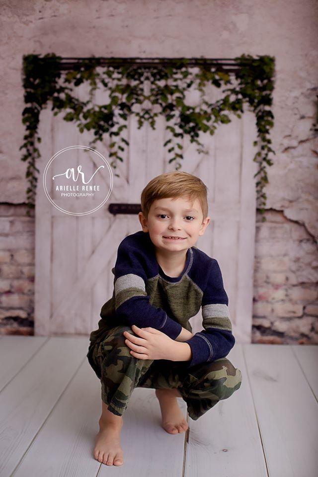 Kate Spring Vintage Wall Backdrop Barn Door for Photography - Kate Backdrop AU