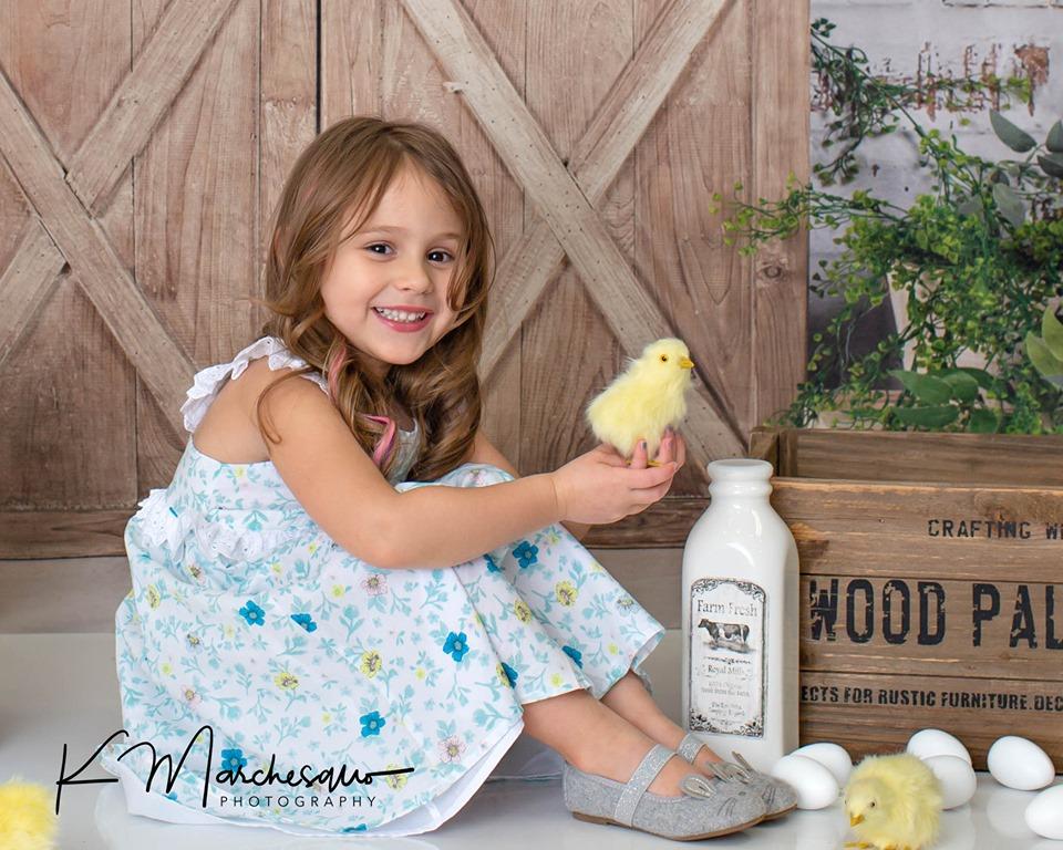 Kate Spring/Mother's day Green Plants Barn Door Backdrop Designed by Jia Chan Photography - Kate Backdrop AU