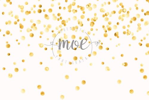 Kate Cake Smash Backdrop Gold Dots Designed By Moements Photography - Kate Backdrop AU
