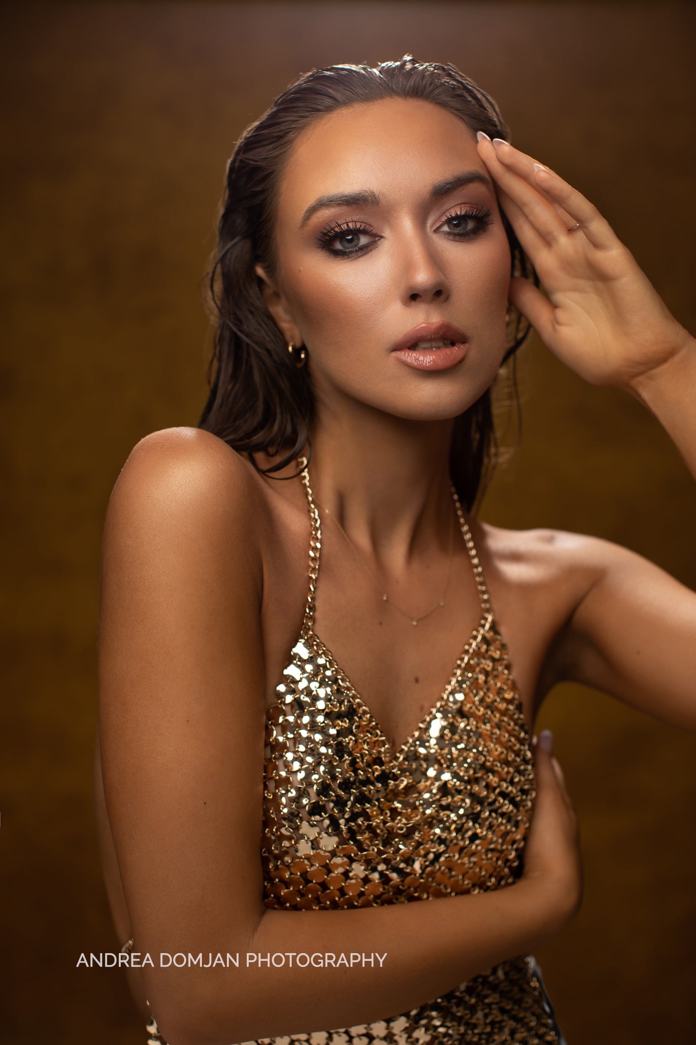 Kate Abstract Gold Backdrop for Photography - Kate Backdrop AU