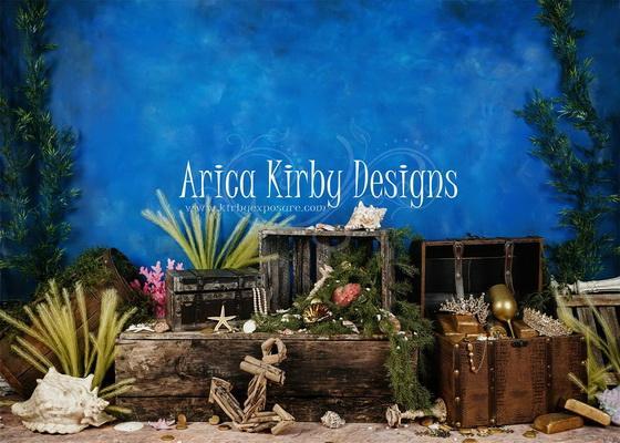Kate Under the Sea Backdrops Designed by Arica Kirby - Kate Backdrop AU