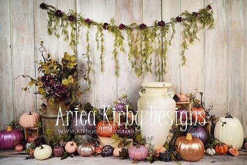 Kate Perfectly Pumpkins Thanksgiving Backdrop Designed By Arica Kirby - Kate Backdrop AU